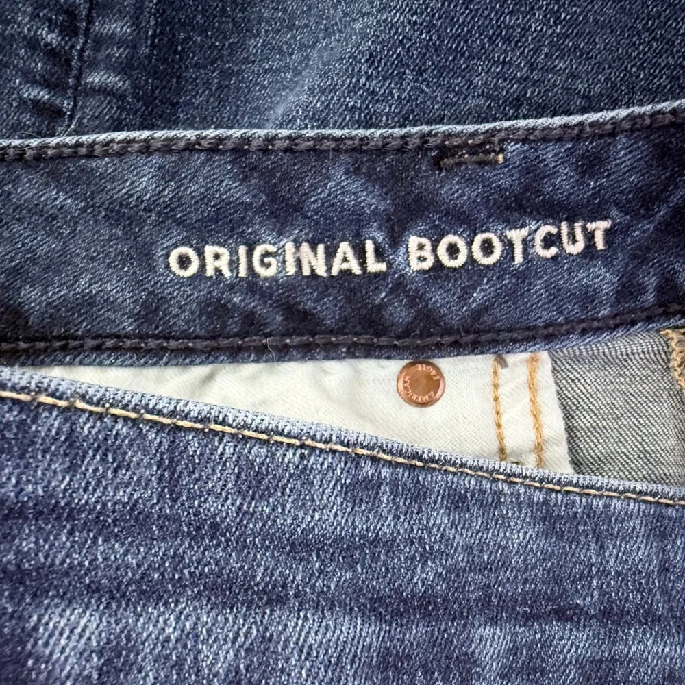 American Eagle Original Bootcut Jeans Airflex+ Dark Wash Gorpcore Work